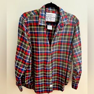 NWOT XL Frank & Eileen Frank style plaid flannel button up.  Never worn.